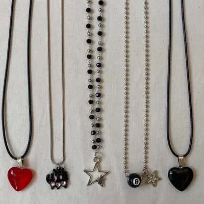 Y2K necklaces
