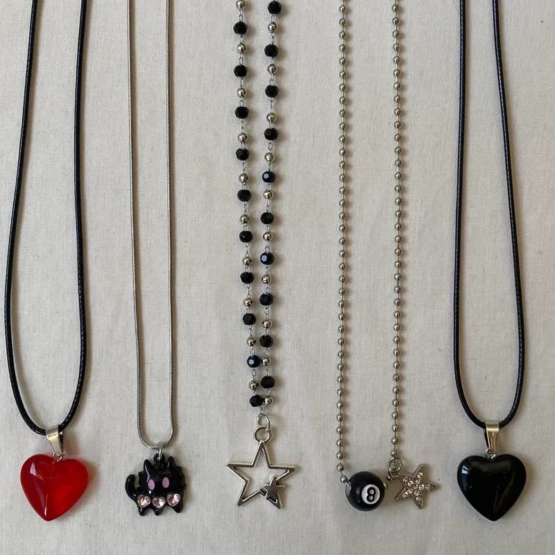 Y2K necklaces