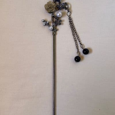 Flower hairstick