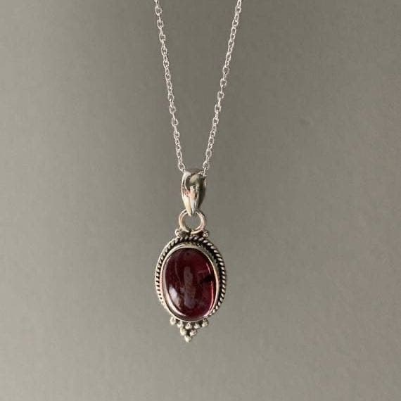 small red necklace