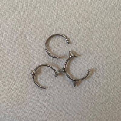 Fake Lip piercing
