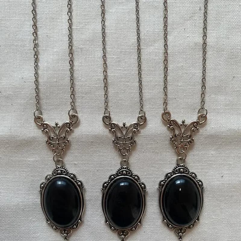 Black oval